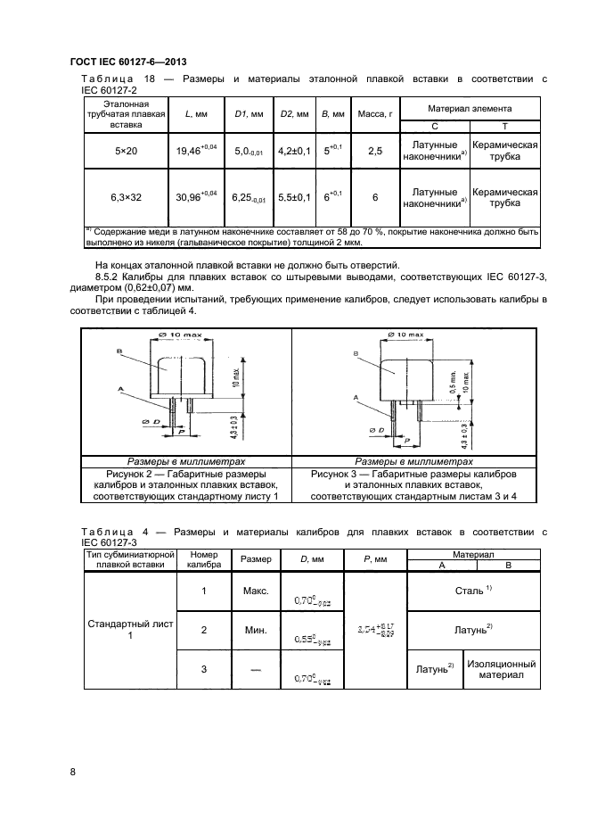  IEC 60127-6-2013,  12.