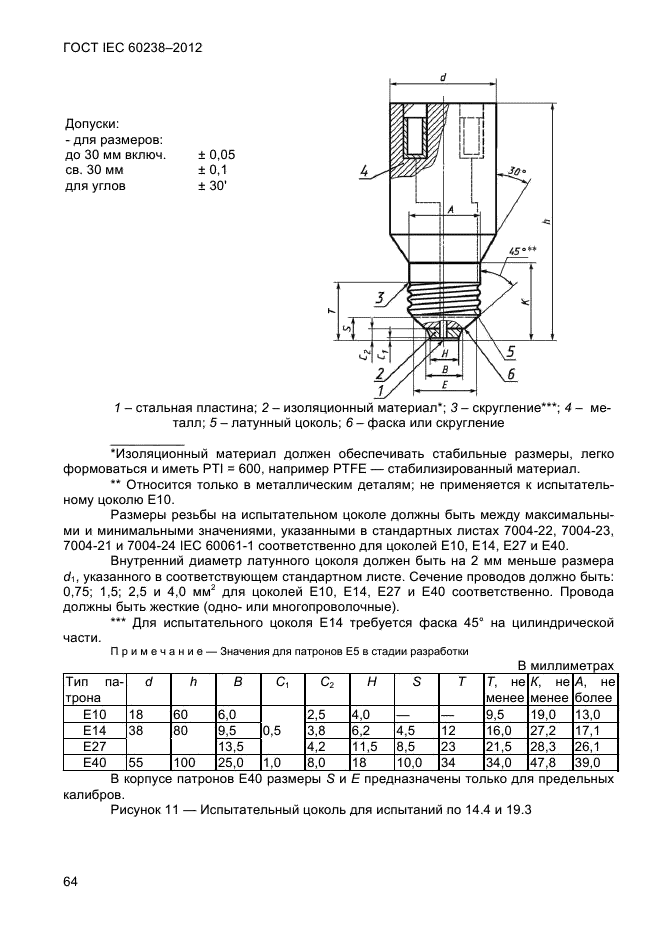 ГОСТ IEC 60238-2012, страница 66.